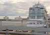 Enchanted Princess and other cruise ships in Port Everglades