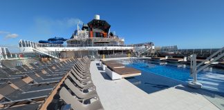 MSC Seascape cruise ship pool deck