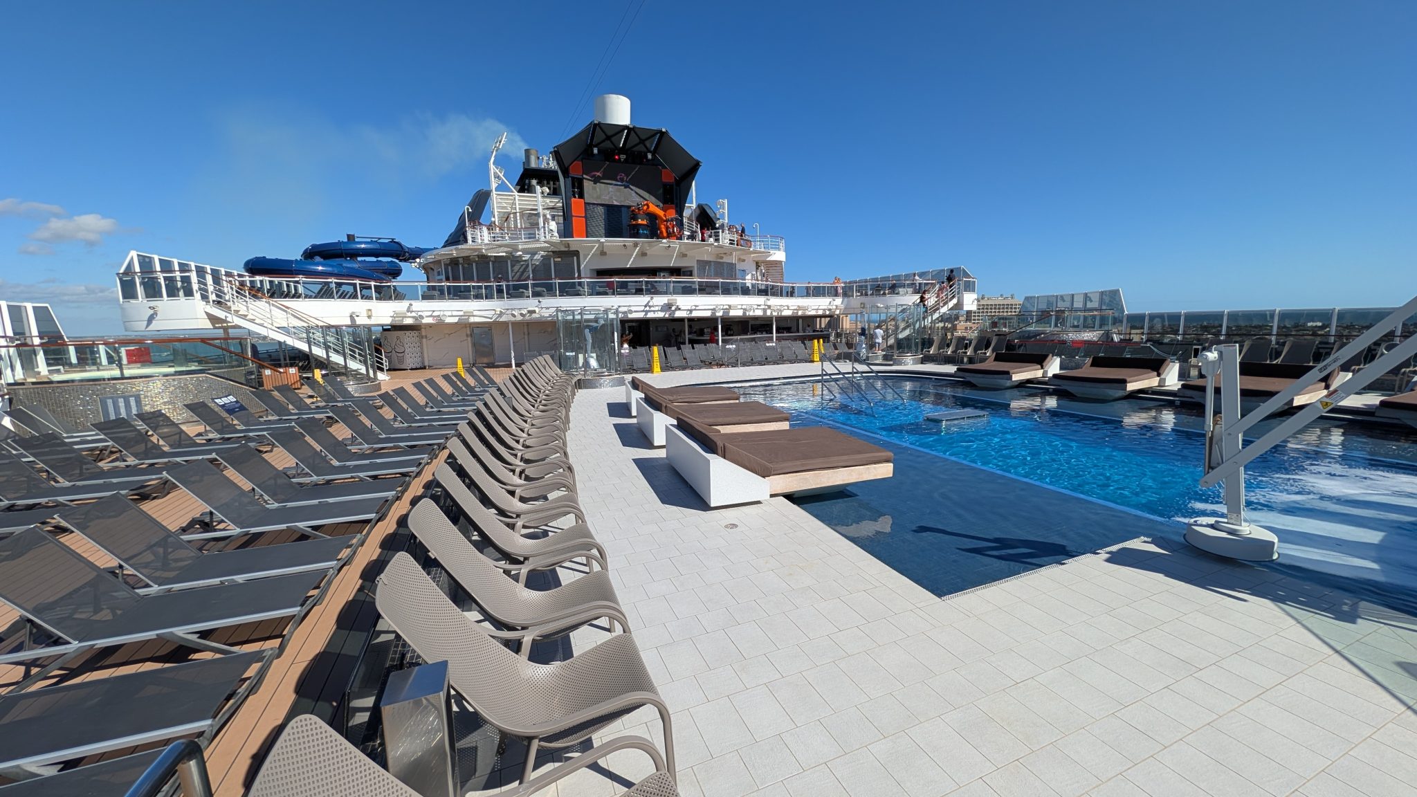 MSC Seascape cruise ship pool deck