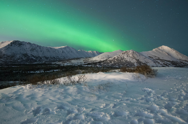 best timt to see northern lights in alaska