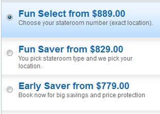 Should I Choose Fun Saver or Fun Select When Booking a Carnival Cruise?