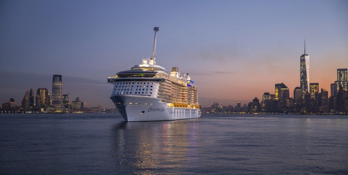 Quantum of the Seas Arrives in New York Harbor