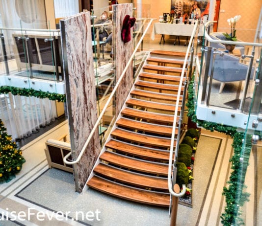 Viking longship atrium