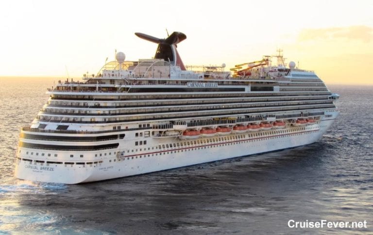 Carnival Breeze Voted Favorite Cruise Ship