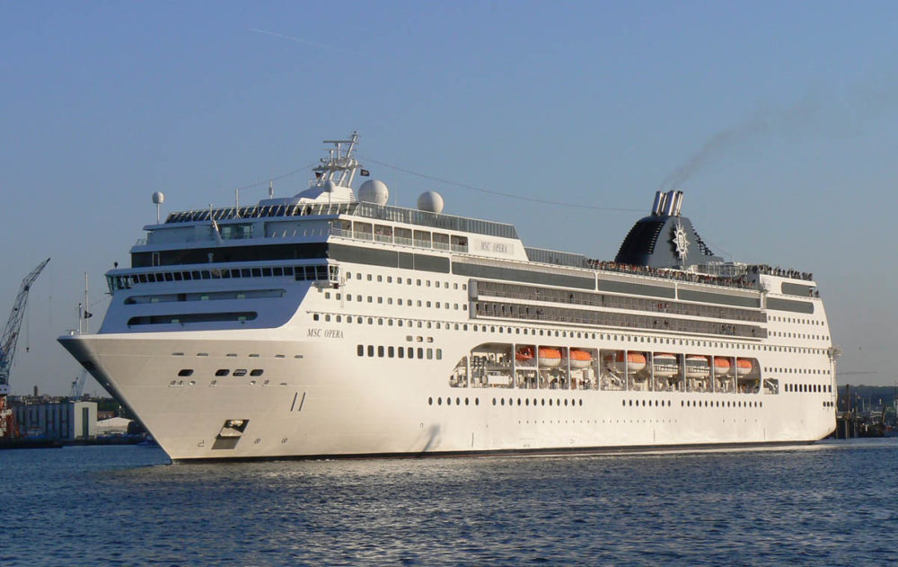 msc cruise ship ages