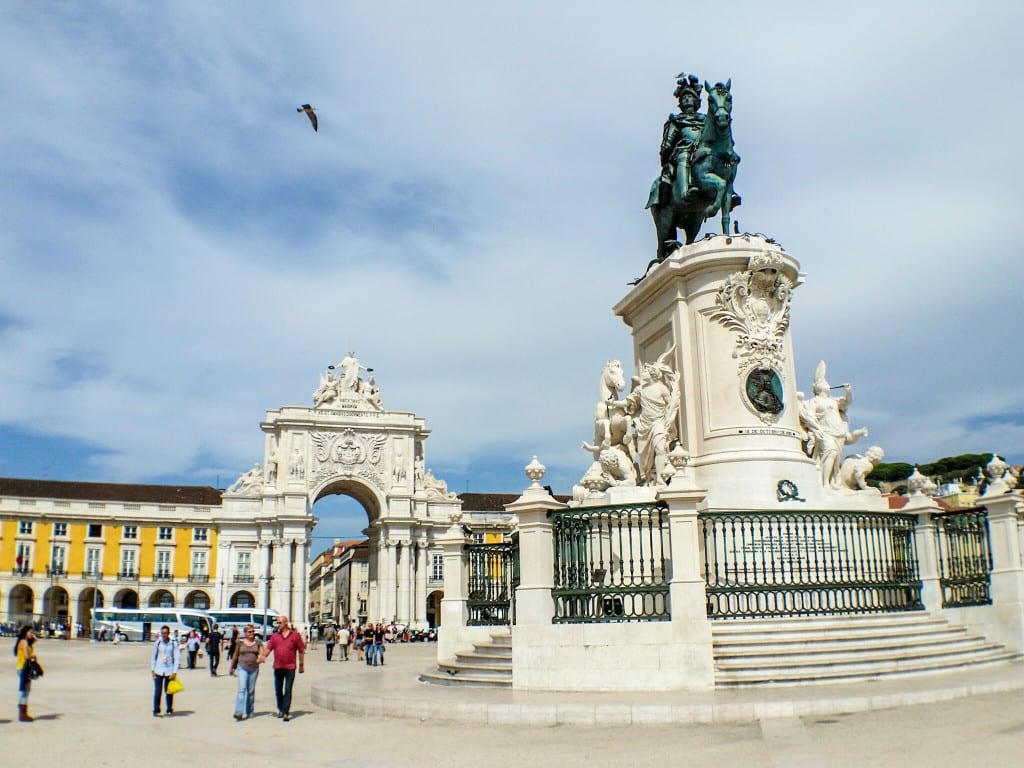 Commercial Square in Lisbon