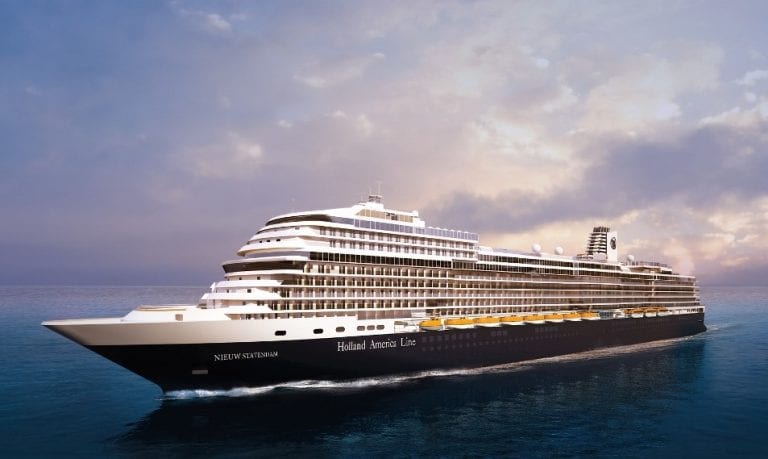 New Holland America Cruise Ship Celebrates Milestone