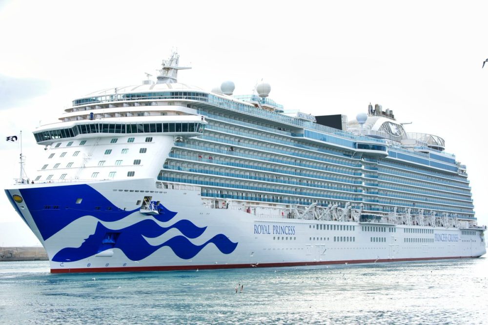 Royal Princess Emerges from Drydock With New Livery (Photos)