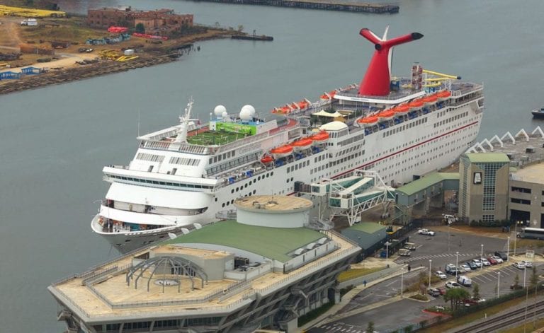 Carnival Cruise Ship Delayed in Port Due to Fog
