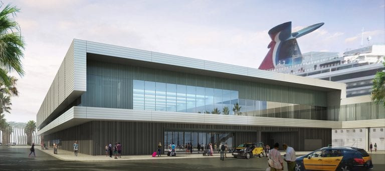 Carnival Unveils Renderings for 2nd Cruise Terminal in Barcelona