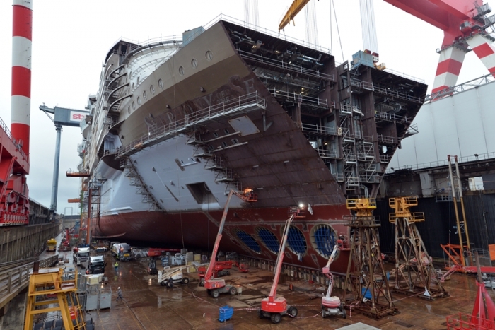 largest cruise ships being built