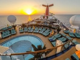 carnival sunshine serenity pool