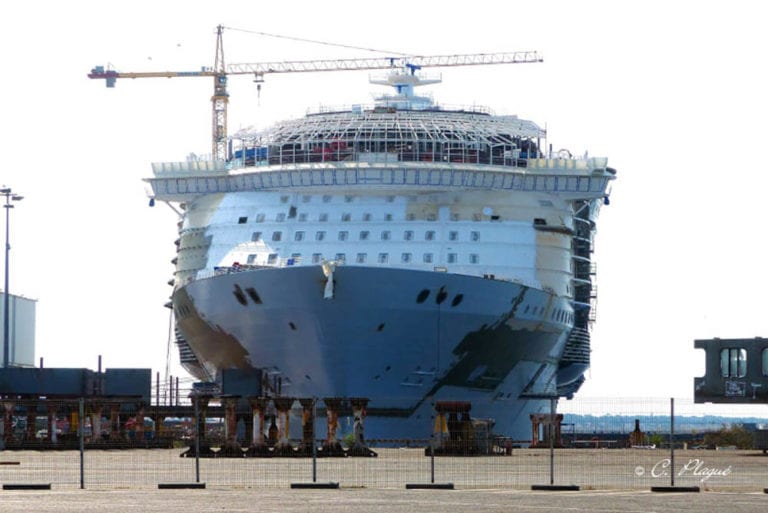 Latest Construction Photos of the World’s Largest Cruise Ship