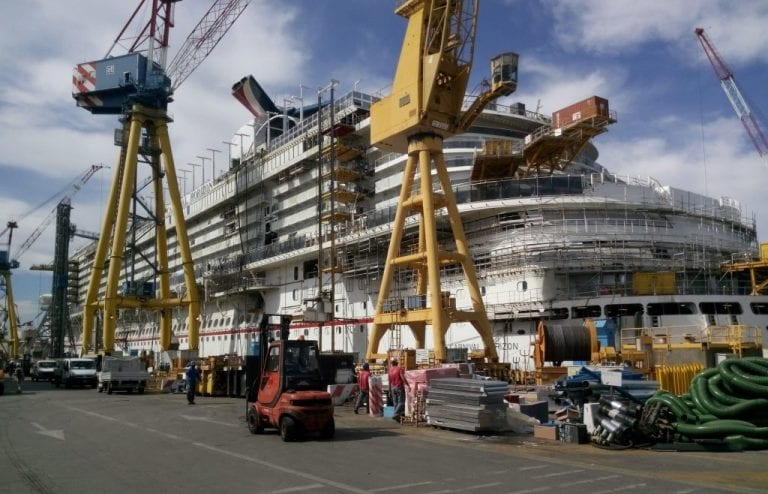 Construction on Carnival’s Newest Cruise Ship Remains on Schedule