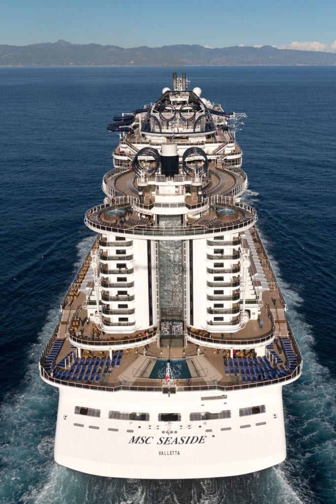 msc cruise line new ship
