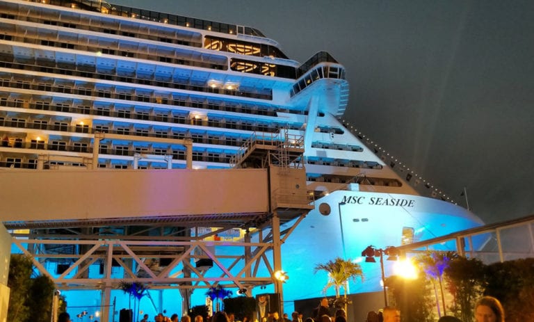 MSC Cruises Christens New Flagship in a Star-Studded Ceremony in Miami