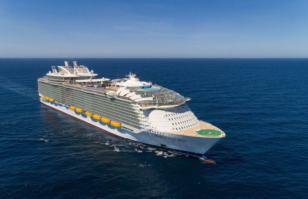 royal caribbean, symphony of the seas, world's largest cruise ship