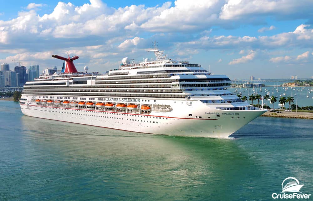 carnival cruise ships names and sizes