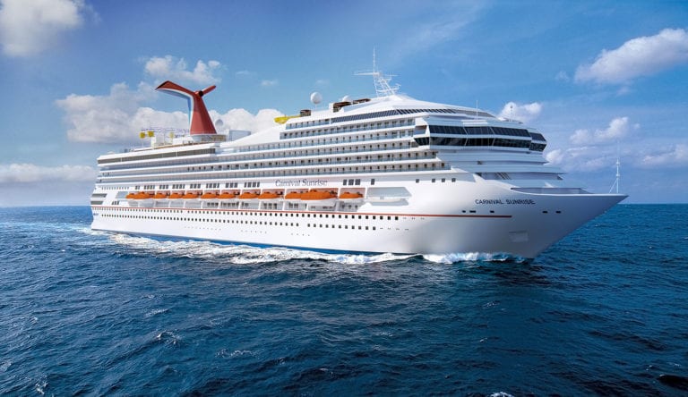 Carnival Cruise Line Names Kelly Arison Godmother of Carnival Sunrise