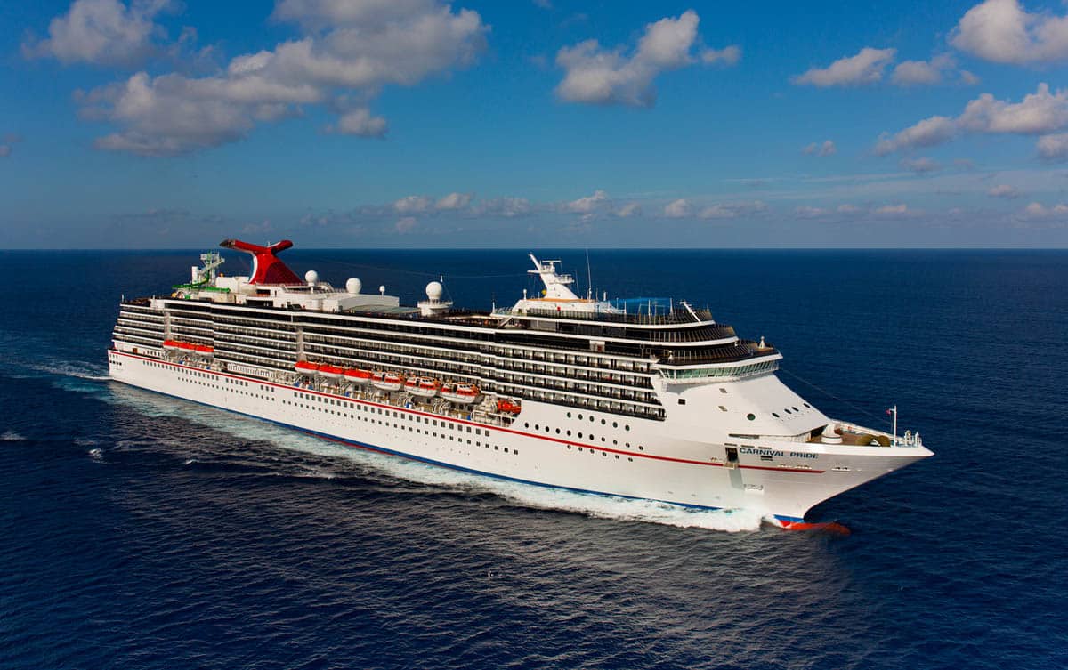 carnival cruise types