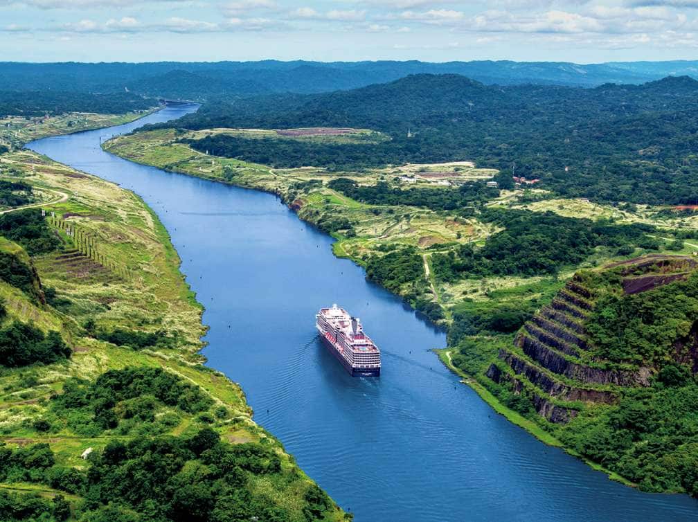 panama canal cruise in january