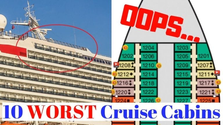 10 Worst Cabins on Cruises: How to Avoid Bad Staterooms