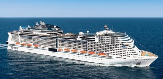MSC Meraviglia cruise ship