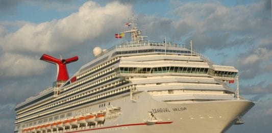 Carnival Cruise Ship Returning to Different Homeport Due to Tropical Storm Barry