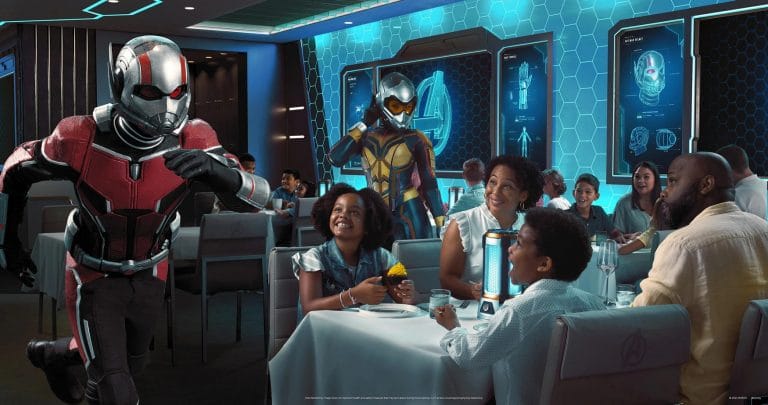 Disney Cruise Line’s New Avengers Themed Restaurant