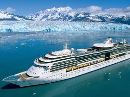 Royal Caribbean cruise ship in Alaska