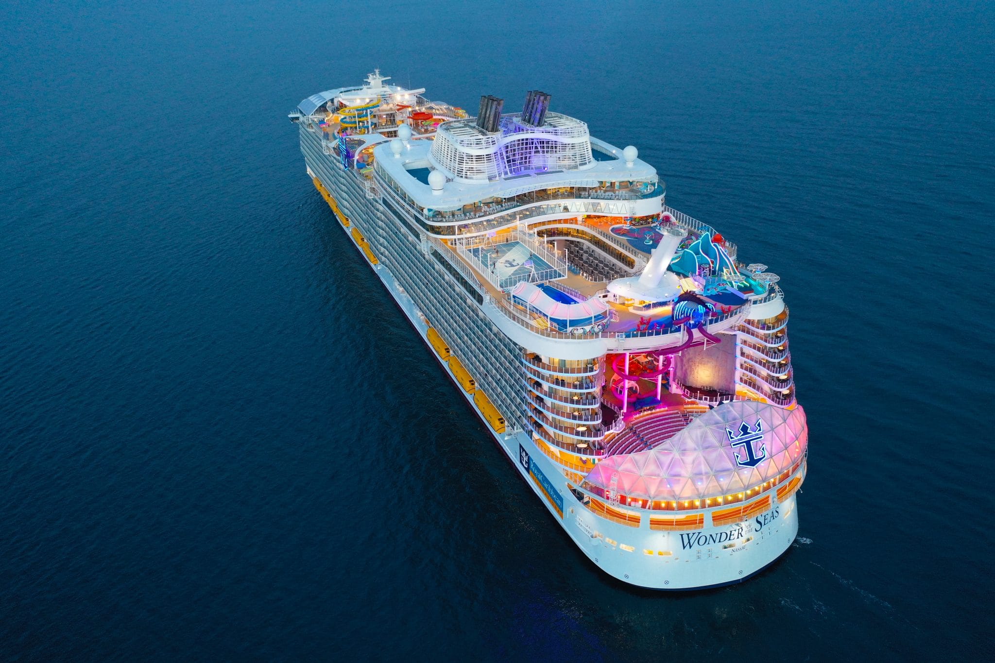 Royal Caribbean's Newest Cruise Ship Arrives in Florida