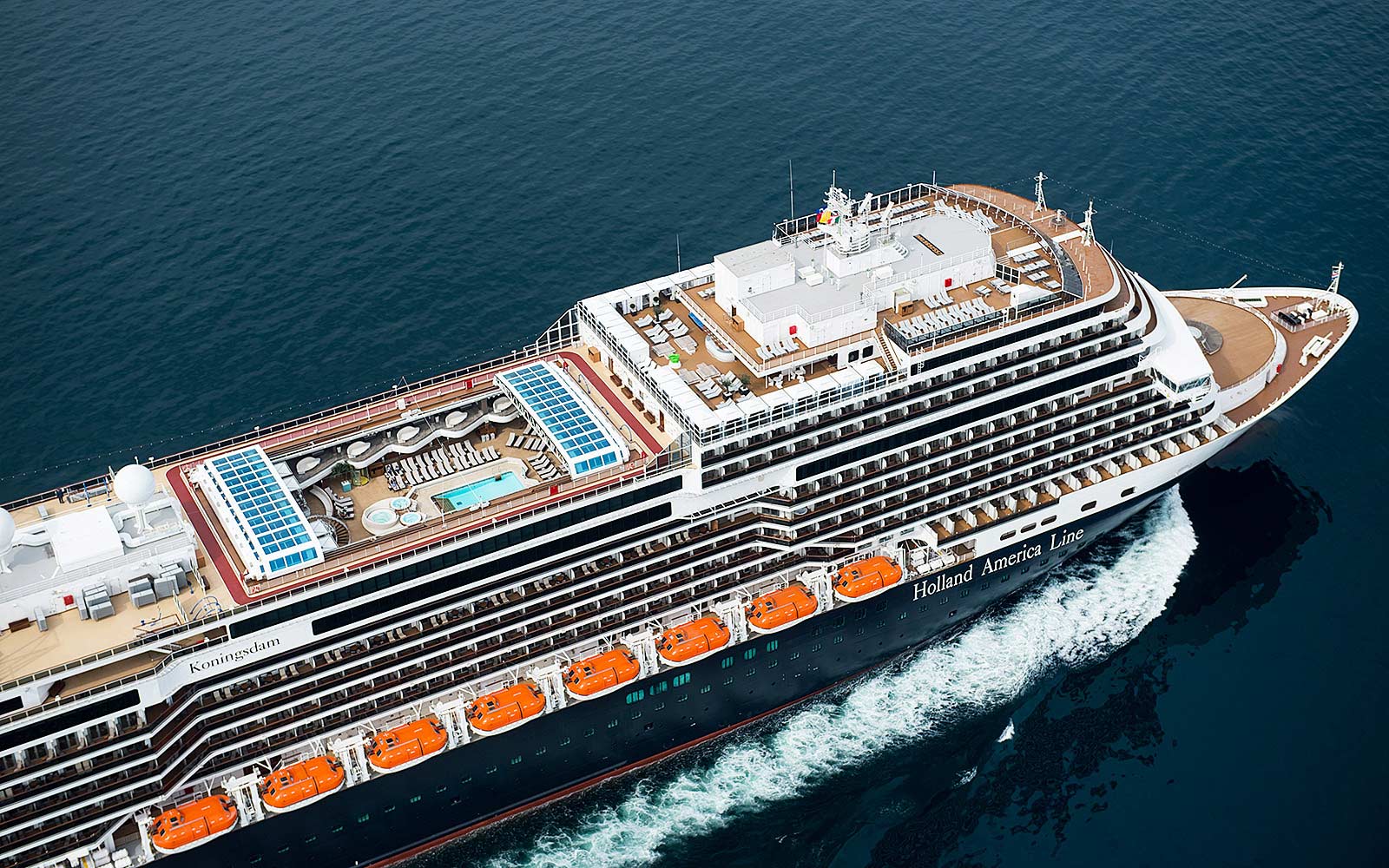 koningsdam cruise ship with Holland America