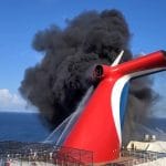 Fire Breaks Out on Carnival Cruise Ship Docked in Grand Turk