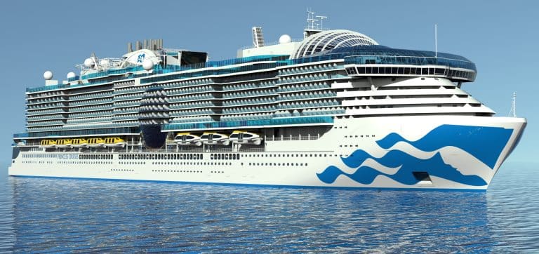 First Look at Princess Cruises’ Largest Ship That Will Debut in 2024