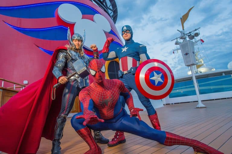 Disney Cruise Line Adds New Characters to Marvel Day at Sea Cruises