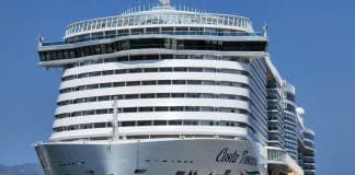 Costa Toscana, one of the world's top 10 largest cruise ships