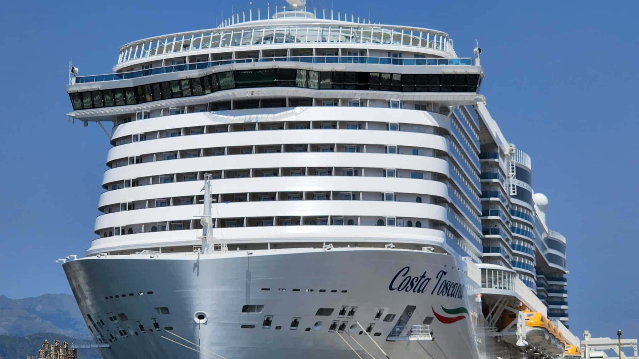 Costa Toscana, one of the world's top 10 largest cruise ships