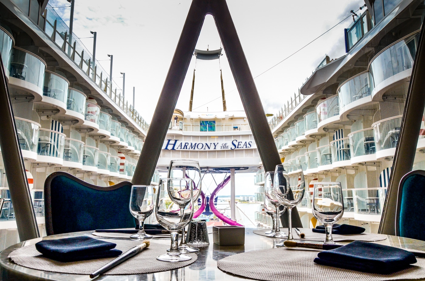 restaurant on harmony of the seas cruise ship
