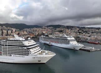 MSC cruise ships Genoa