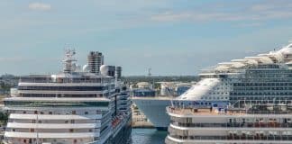 cruise ships in port everglades on embarkation day