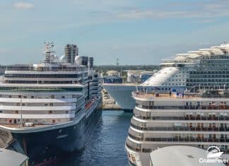 cruise ships in port everglades on embarkation day