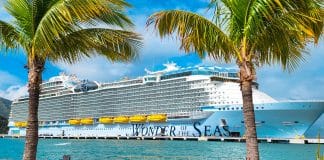 Royal Caribbean's Wonder of the Seas in Labadee, Haiti