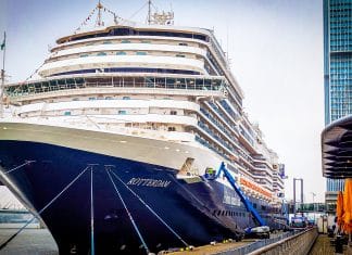 Holland America Line's cruise ship Rotterdam