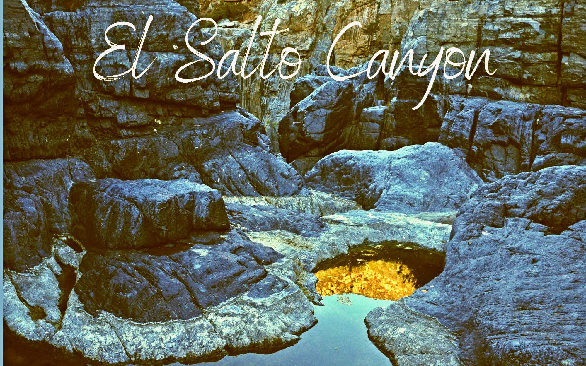 El Salto Canyon near Ensenada Baja California