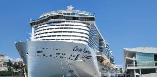 Costa Toscana in port in Italy