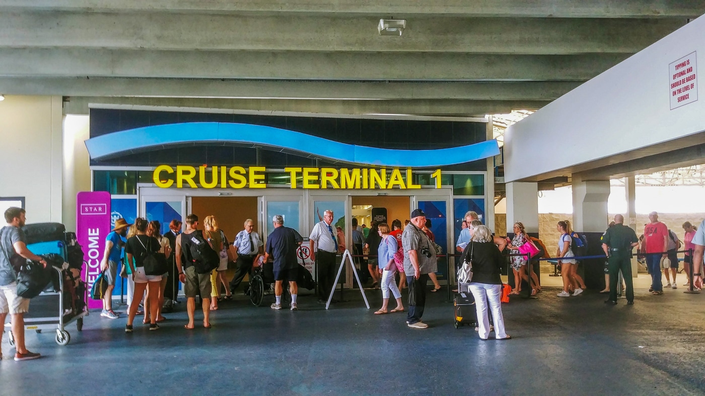 cruise terminal 1 at Port Canaveral