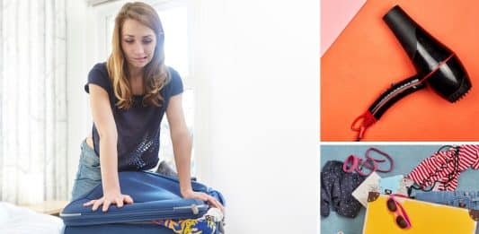 Items in a suite case you don't need to pack for a cruise.
