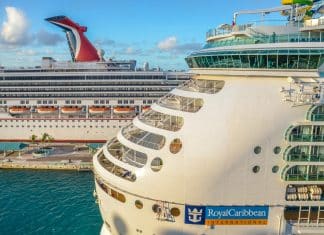 Two cruise ships in port: The cheapest cruise cabins you can book