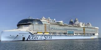 Biggest Cruise Ship Ever Passes First Round of Sea Trials Royal Caribbean's Icon of the Seas cruise ship