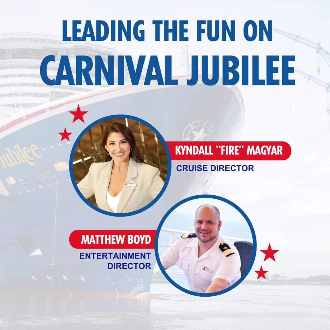 cruise director for carnival jubilee